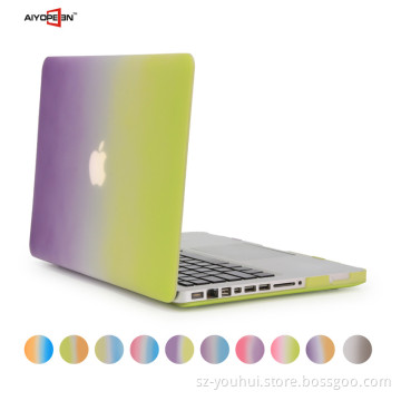 Hot sales Gredient Orange Tri Colour Design for laptop Pro 15.4inch with 10 colors